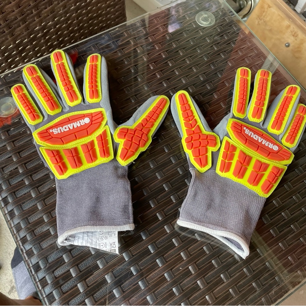 Ormadus Impact Protection work gloves XL - 2 pair New - Picture 7 of 16
